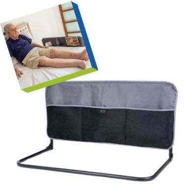 Imagem de Grade de Proteção para Cama Dobrável Barra de Segurança Criança Idoso 