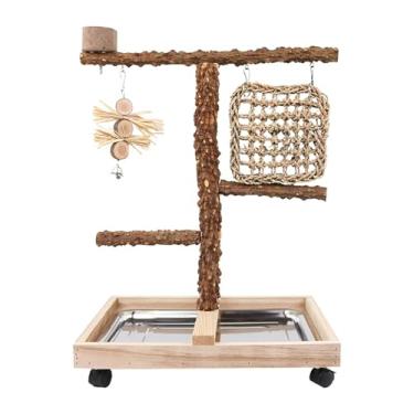 Imagem de Generic Playground Pássaros Mastigando Brinquedos Plataforma Escalada Periquito Cercadinho Poleiro Brincar para Periquitos Calopsitas Cacatuas