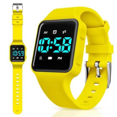 Imagem de Relógio de treinamento penico para crianças com 14 contagem regressiva, 7 alarmes, alertas de música ou vibração – Treinador de banheiro infantil impermeável para meninos e meninas de 2 a 8 anos