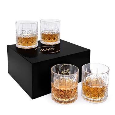 Imagem de K&K Home Conjunto de copos de uísque com copo de bourbon exclusivo de 118 a 350 ml, bebida à moda antiga, vodka, bourbon, coquetel escocês, bar