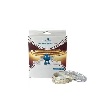 Imagem de Gaya Fita Led Hiper Brilho 20w/M 12v 6000k Rolo 5 metros