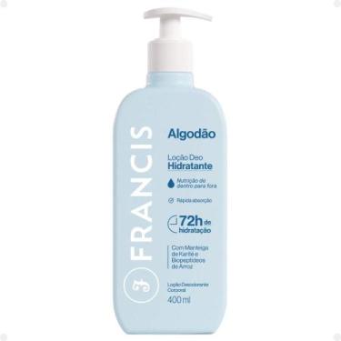 Imagem de Loção Deo Hidratante Francis Algodão 400ml