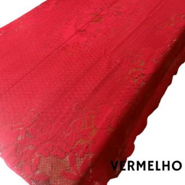 Imagem de Toalha Em Renda Para Mesa Detalhada Luxo Para 6 Pessoas - Angel Distri