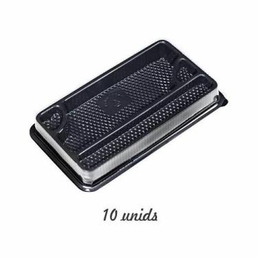 Imagem de Embalagem para Sushi Combinado Hashi 01 com tampa 10 unds - Sushi Toda