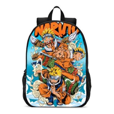 Imagem de Mochila Escolar Infanto Juvenil  Anime Mangá Novidade Geek Skin 0135, 
