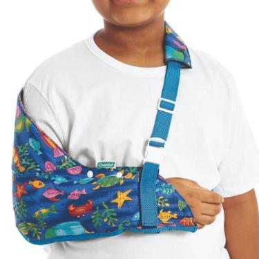 Imagem de Tipoia Imobilizadora Estofada Velpeau Infantil Dupla - Chantal - Hidro