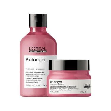 Imagem de Kit LOréal Pro Longer Sh 300ml + Másc 250g