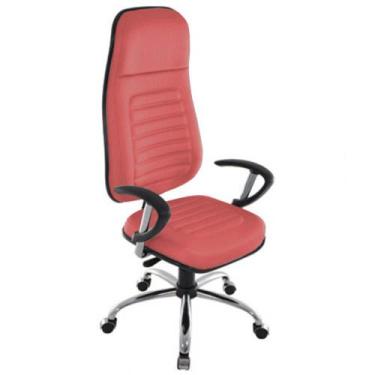Imagem de Cadeira Presidente com Espaldar Alto Linha Blenda Vermelho - Design Of