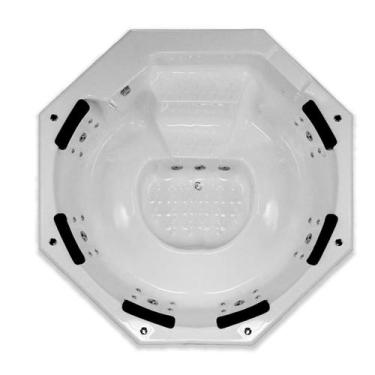 Imagem de Spa Redondo Madrid COMPLETO com hidro - Só Banheiras, 2,00X2,00X0,76, 