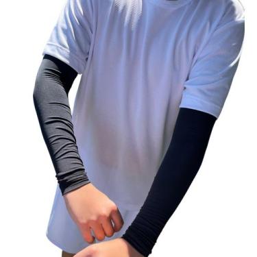 Imagem de Par de manguito manga infantil e adulto Proteção UV50 Esportes Lavin B