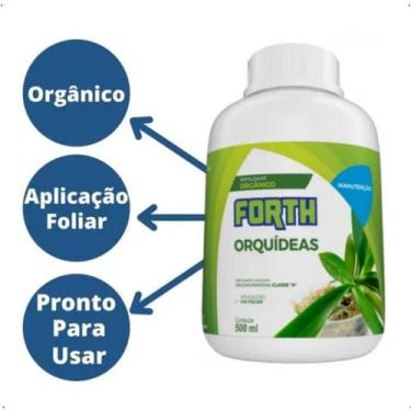 Imagem de Adubo Fertilizante Orgânico Forth Orquídeas Manutenção 500ml