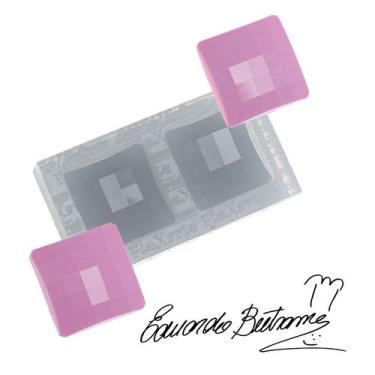 Imagem de Molde De Silicone 110 - Jóia Quadrada Beltrame Bijuteria - Flexarte