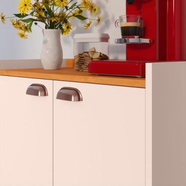 Imagem de Buffet 2 Portas Linea Prateleira Organizadora Decoração Cozinha Sala E