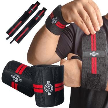 Imagem de Munhequeira Cross Training Protetor De Pulso Treino Funcional Punho Pe