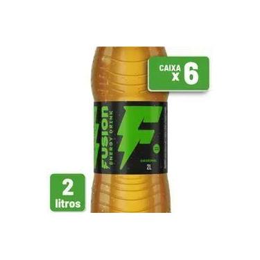 Imagem de Energético Fusion Pet 2L Caixa c/ 6 un 1x6 Unidades  2L PET - AMBEV