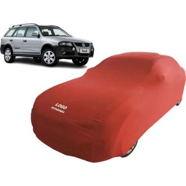 Imagem de Capa Tecido Sob Medida Para Carro Volkswagen Parati Surf - Mz, Vermelh