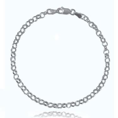 Imagem de Pulseira Elo Português Grossa Prata Legítima 925 - Lojas La&Ny, 20, pr