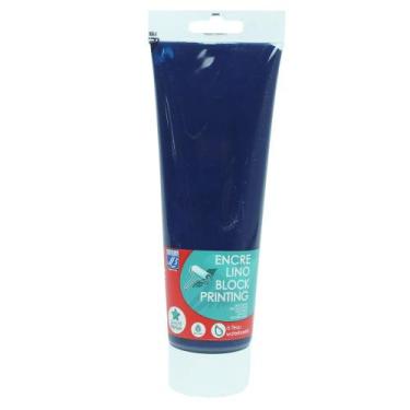Imagem de Tinta Linoleogravura Lefranc & Bourgeois 250ml Night Blue
