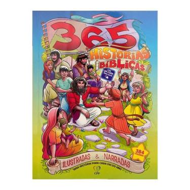 Imagem de Livro - Livro 365 Histórias Bíblicas Ilustradas e Narradas