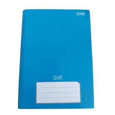Imagem de Caderno Jandaia pequeno stiff azul brochura 48 folhas