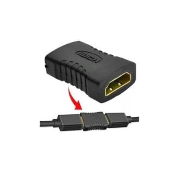 Imagem de Conector Emenda Adaptador Hdmi Femea X Femea Hdmi Para Cabo - Mb