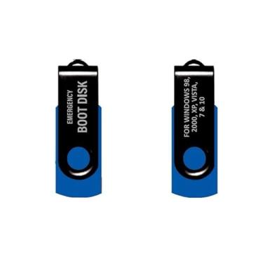 Imagem de Ralix Compatível com Windows Emergency Boot USB - para Windows 98, 2000, XP, Vista, 7, 10 PC Repair USB All in One Tool (versão mais recente)