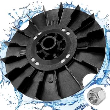 Imagem de WH03X32218 Arruela 1/3 Hp Motor polia e porca compatível com GE Hotpoint GTW335ASN1WW HTW265ASW0WW, peças de reposição WH49X25378 WH39X27601 WH07X24695 AP7034989 PS166601 WH07X24695 AP7034989 PS166601