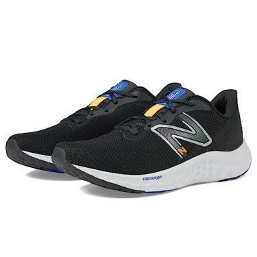 Imagem de New Balance Fresh Foam Arishi V4 Tênis de corrida masculino, Blacktop/Hot Marigold, 11.5 X-Wide