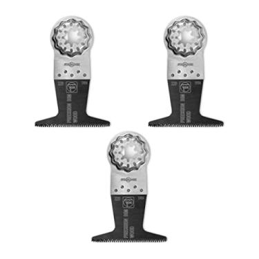 Imagem de Fein 63502229270 229 Starlock Mount E-Cut Lâmina de Serra Precisão, 50 mm de comprimento x 65 mm de largura (pacote com 3), metal, revestimento, corte, ângulo de corte, flauta, (pacote com 3)
