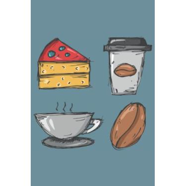 Imagem de Coffee: Spirit Mountain Blue Matte Finish Lined Journal, 120 Pages, 6 x 9, Gift For Thinkers, List Makers and Doers (Coffee Journal)