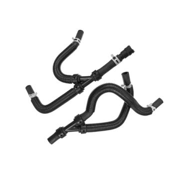 Imagem de Motoforti 1 conjunto de mangueira de fornecimento e retorno de aquecedor HVAC para Chrysler Town & Country para Dodge Grand Caravan para Volkswagen Routan Mangueira de entrada e saída do aquecedor de