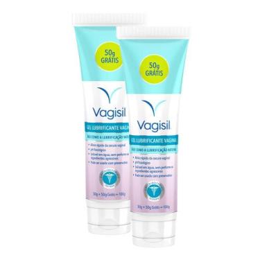 Imagem de Gel Lubrificante Íntimo Vagisil 50g e Ganhe 50g  Kit com duas unidades