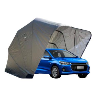 Imagem de Garagem Retrátil P/ Chevrolet Onix Joy Iglucar  Mar De Prata