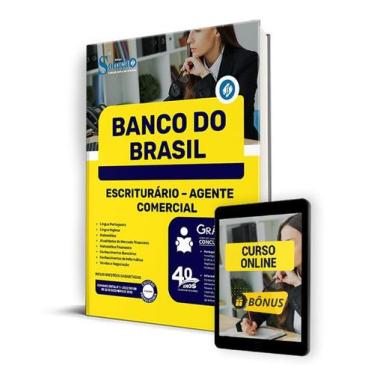 Imagem de Apostila Banco do Brasil 2024 Escriturário Agente Comercial - Editora 