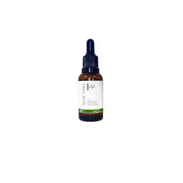 Imagem de Óleo Vegetal de Aloe Vera (Babosa), Stex Vegan, 100% Natural e Puro | Anti Idade, Anti Manchas, Redução do Frizz (30mL Conta Gotas Vidro)