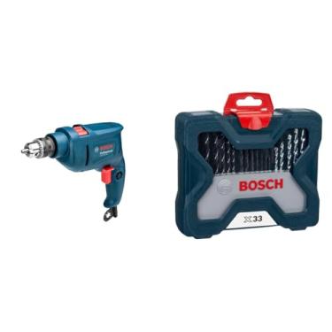 Imagem de Bosch GSB 450 RE Kit X-Line 33pç: Furadeira Combinada, 1,6 kg, Alimentada por Bateria