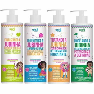 Imagem de Widi Care Jubinha Kit  Shampoo + Condicionador + Creme de Pentear + Ge