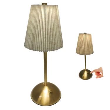 Imagem de Luminaria de Mesa LED 3 Tons Controle de Intensidade USB Bateria Recarregavel Iluminaçao Quarto Cabeceira Sala Home Office Trabalho