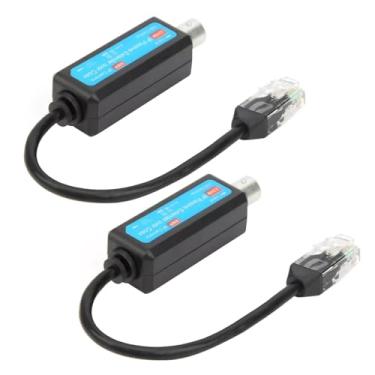 Imagem de Extensor de receptor transmissor coaxial de rede IP passiva para câmera IP NVR, 1 par