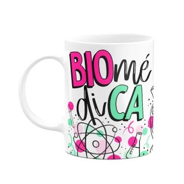 Imagem de Caneca profissões - Biomédica - 325ml - Branca