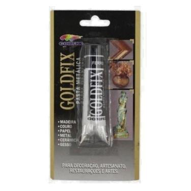Imagem de Pasta Metálica Goldfix 20ml 239 Ferro - Corfix