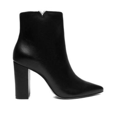 Imagem de Bota Feminina Schutz Triangle Salto Bloco Preto-Feminino