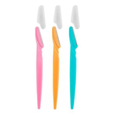 Imagem de Navalhete Sobrancelha Depilação Dermaplaning Kit 3 Unidade - Alwy