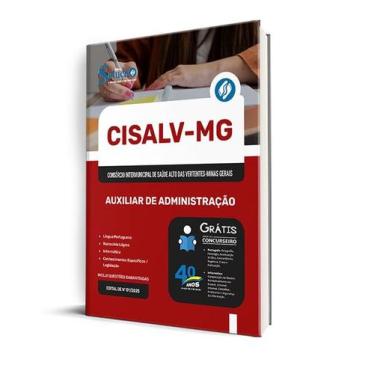 Imagem de Apostila CISALV-MG  - Auxiliar de Administração - Editora Solução