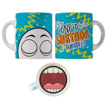 Imagem de Caneca 325ml Gino Bocão Entrego confio dou uma surtada e agradeço - LA