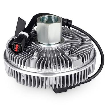 Imagem de WATERWICH Embreagem da ventoinha compatível com Ford 2003 2004 2005 2006 2007 F250 F350 F450 F550 Super Duty, Excursion, E-350 E-450 E-550 6L V8 Powerstroke Motor de substituição # 3261 YB6322