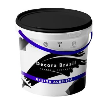 Imagem de Resina Acrílica De Parede Decora Brasil Base De Água Incolor (800ml)