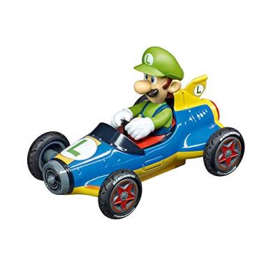 Imagem de CARRO PARA PISTA ELETRICA NINTENDO MARIO KART MACH 8 (LUIGI) 1/43