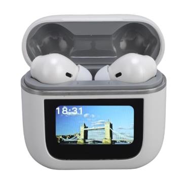 Imagem de Ai Feedbuds de Tradução de Idiomas, 144 Idiomas e Acentos TWS Ruído Tradução Feedbuds Com App & Charging, para Aprendizagem de Negócios de Viagem (Branco)