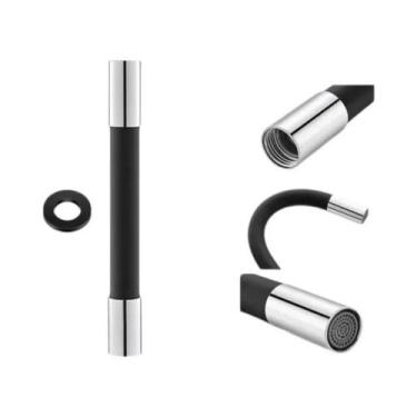 Imagem de Extensor de Torneira 360° - Flexível, Giratório e de Silicone para Coz